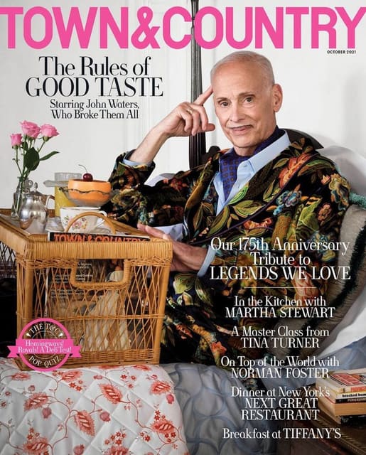 Town & Country October 2021 Cover — Town & Country