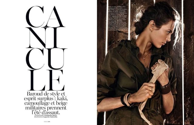 CANICULE — Vogue France