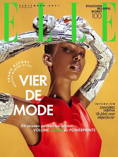 Elle Netherlands September 2021 Cover By... — Elle Netherlands