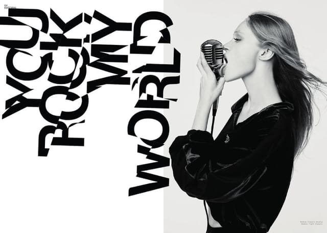 You Rock My World — Vanity Teen Magazine