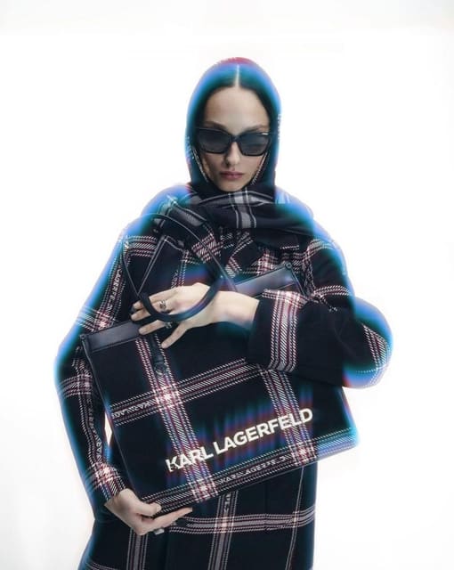 KL ad — Karl Lagerfeld