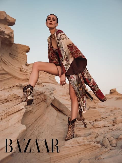 Elvira Jain – Visează, fă un plan și muncește la el! by Olga Parfenova — Harper's Bazaar Romania