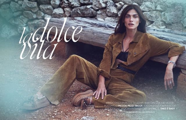 Elisa Sednaoui: La Dolce Vita — Elle Italia