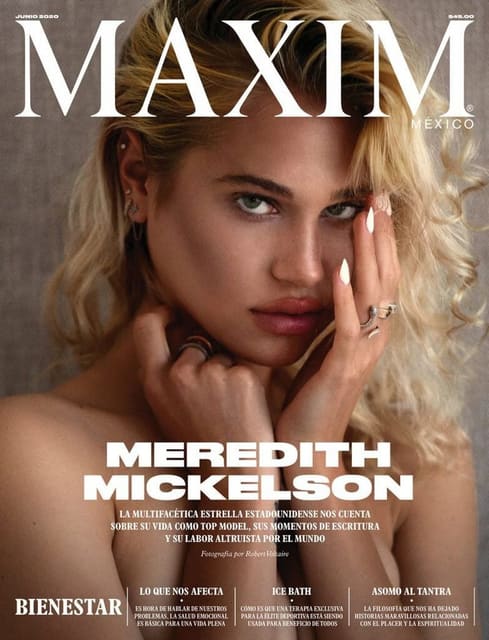 Maxim Mexico June 2020 Cover — Maxim Mexico
