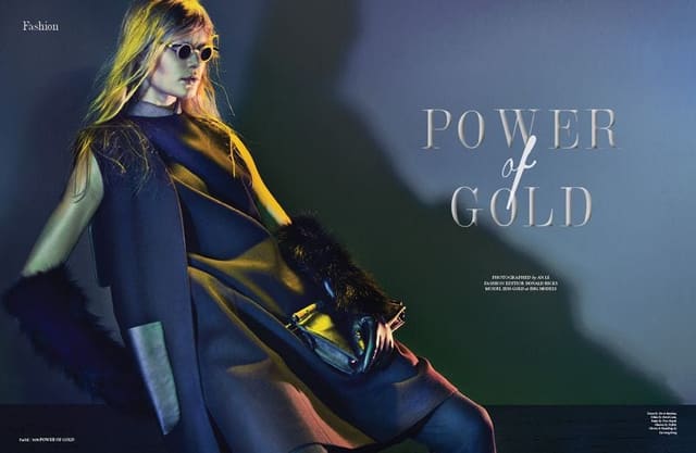 The Power of Gold — Sheer Magazine