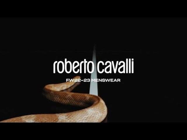 Roberto Cavalli F/W 22 Men's Lookbook — Roberto Cavalli