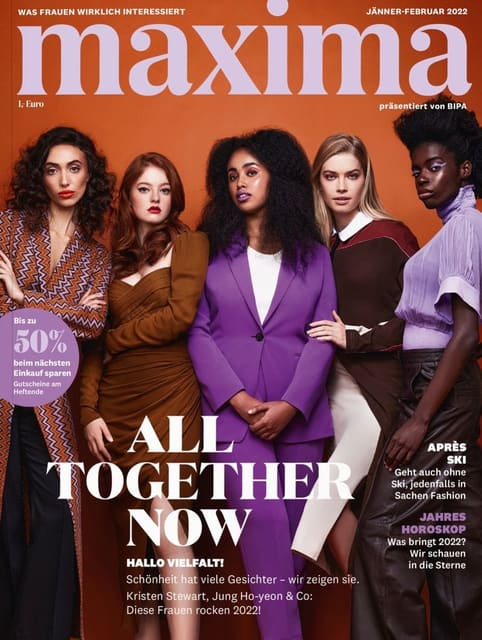 Maxima Magazine February 2022 Cover