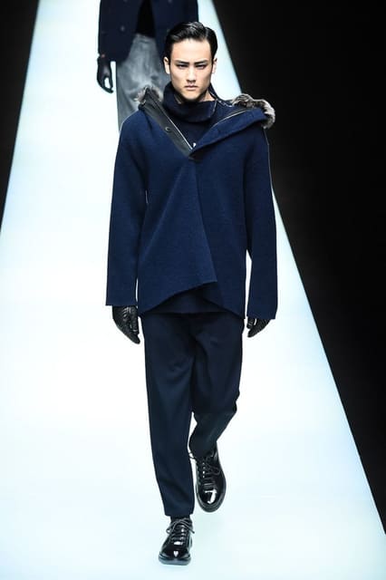 Giorgio Armani F/W 18 Show — Giorgio Armani