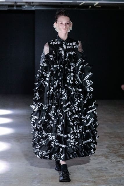 Noir Kei Ninomiya S/S 22 Show — Noir Kei Ninomiya