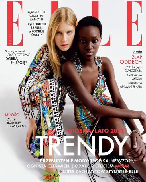 Elle Poland March 2021 Cover — Elle Poland