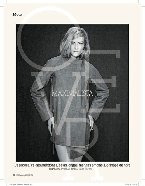 Fabiana in Lola Magazine by Marcio Del N...