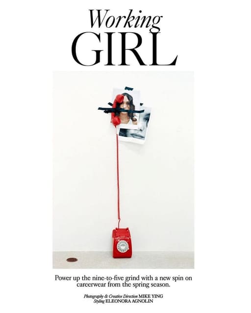 Working Girl by Mike Ying — L'Officiel Malaysia