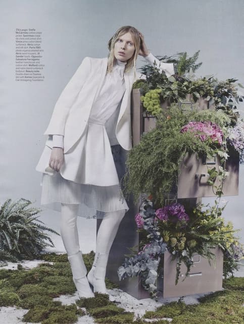 The Whites of Spring — W Magazine