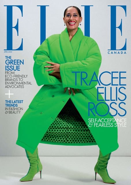 Elle Canada April 2022 Cover — Elle Canada