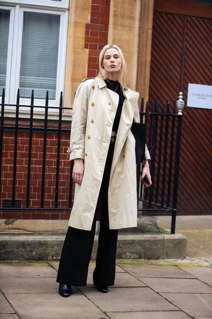 LFW FW22 Street Style