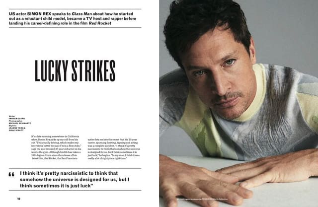 Simon Rex: Lucky Strikes — Glass Man
