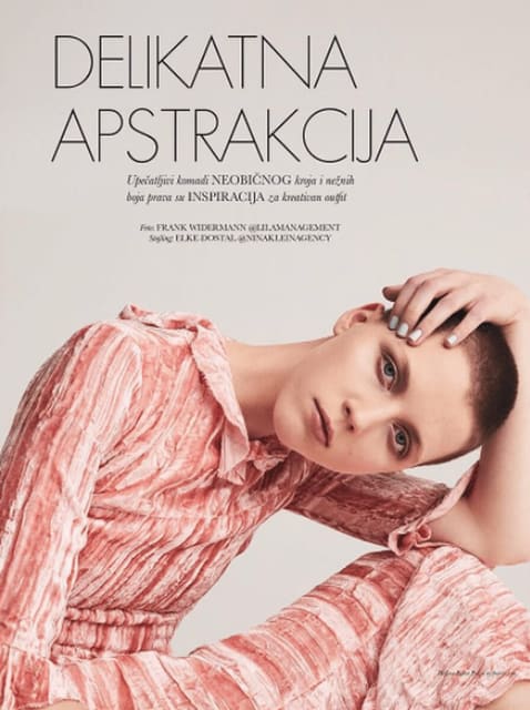 Delikatna Apstrakcija — Elle Serbia