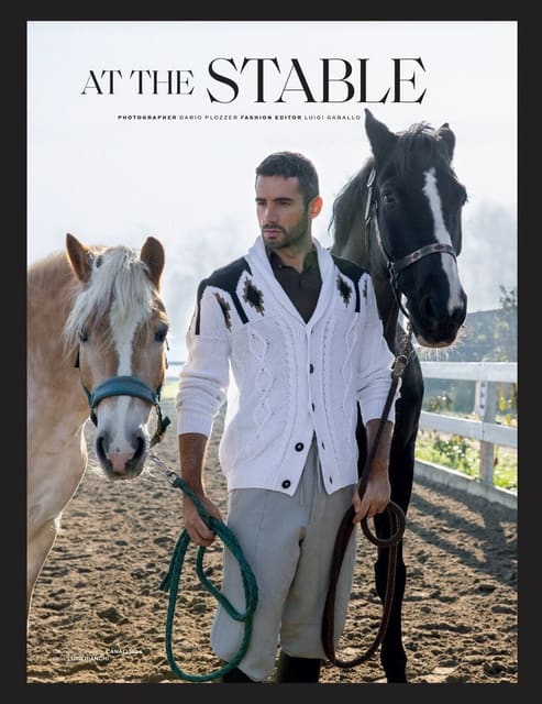 At the Stable by Dario Plozzer — Plaza Magazine
