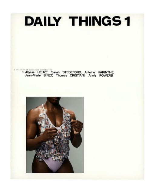 Daily Things Journal Issue 1 Cover