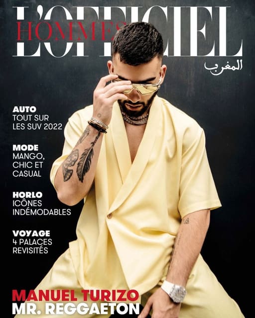 L'Officiel Maroc March 2022 Cover — L'Officiel Maroc