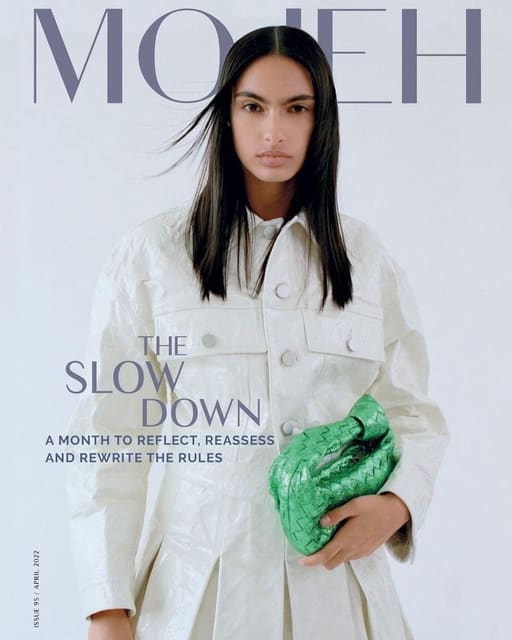 Mojeh Magazine April 2022 Cover — Mojeh Magazine