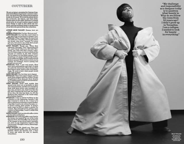 Couturier: Demna Gvasalia interviewed by... — Interview Magazine