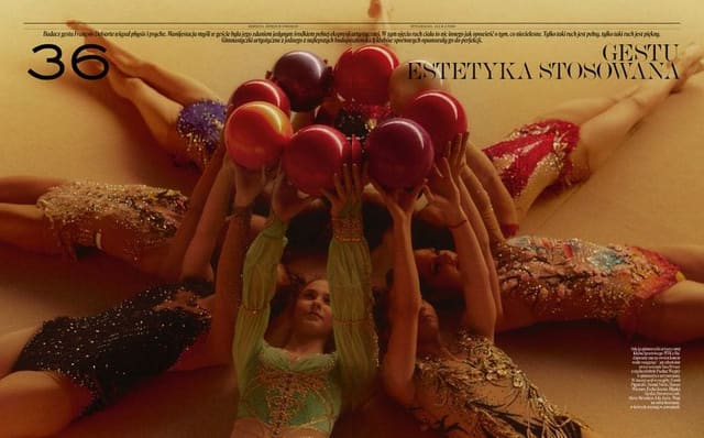 Rhythmic Gymnastics — Vogue Polska