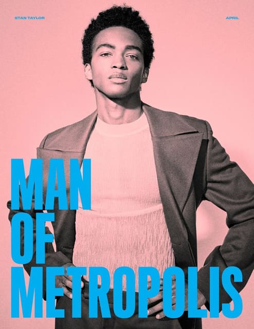 Man of Metropolis April 2022 Cover — Man of Metropolis