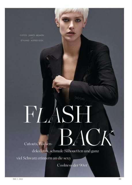 90 ies story by James Meakin — Elle Germany