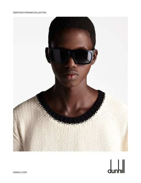 Dunhill S/S 2022 Eyewear Campaign — Dunhill