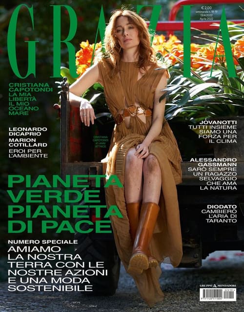 Grazia Italy April 2022 Cover — Grazia Italy