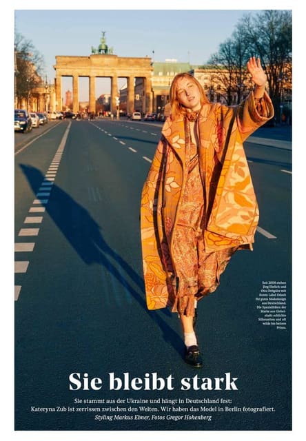 Sie Bleibt Stark — FAZ Magazine