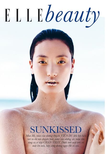 Sunkissed Beauty Editorial — Elle Vietnam
