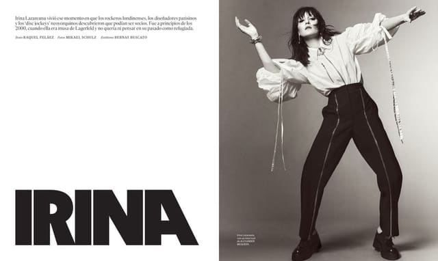 IRINA — S Moda for El Pais