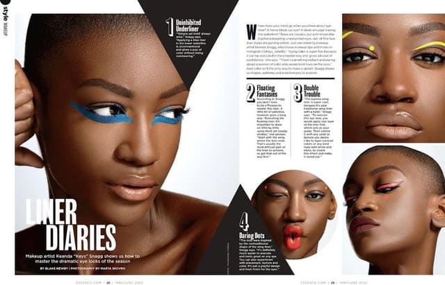 Liner Diaries — Essence Magazine