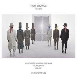 Thom Browne Men's and Women's F/W 22 Sho... — Thom Browne
