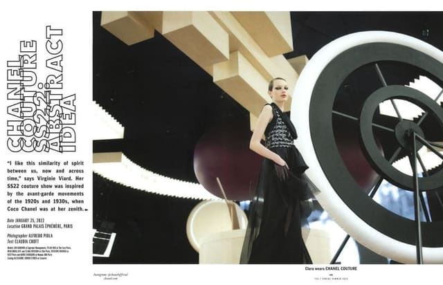 ABSTRACT IDEA: CHANEL COUTURE SS22 — 10 Magazine