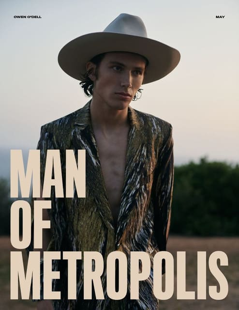 Man of Metropolis May 2022 Cover — Man of Metropolis