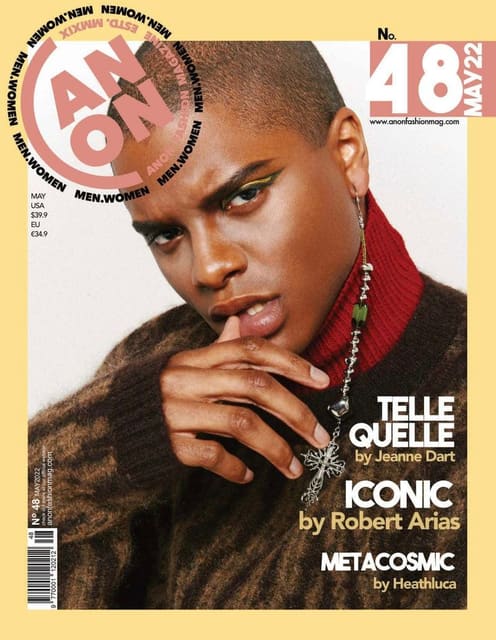 ANON Fashion Magazine May 2022 Cover — Anon Magazine