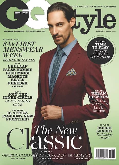 GQ Style South Africa F/W 15 Cover — GQ Style South Africa