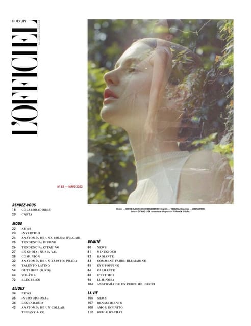 LUMINOSA — L'Officiel Mexico