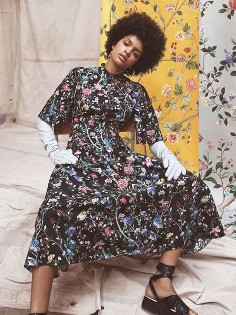 Exclusivo ERDEM x DEGOURNAY for Country ...