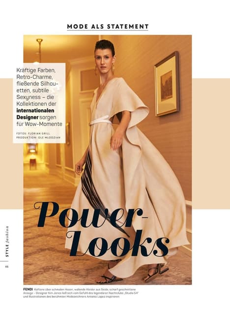 Power looks in Gala Magazine March 2022 ...