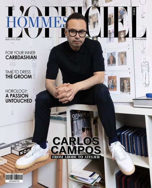L'Officiel Hommes India May 2022 Cover — L'Officiel Hommes India
