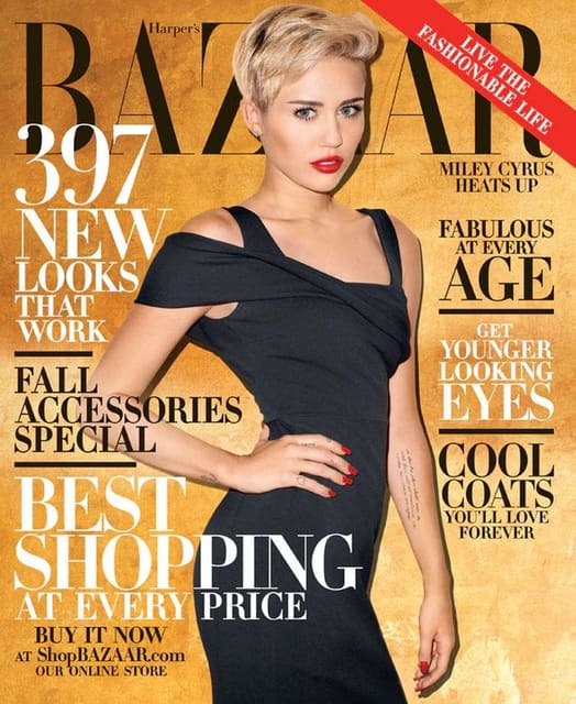 Harper's Bazaar October 2013 Cover and S... — Harper's Bazaar U.S.