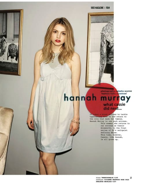 Hannah Murray by Ophelia Wynne — 1883 Magazine