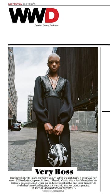WWD June 13, 2022 Cover: Gabriela Hearst — WWD
