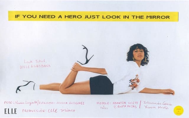 If You Need a Hero, Just Look In The Mir... — Elle Mexico