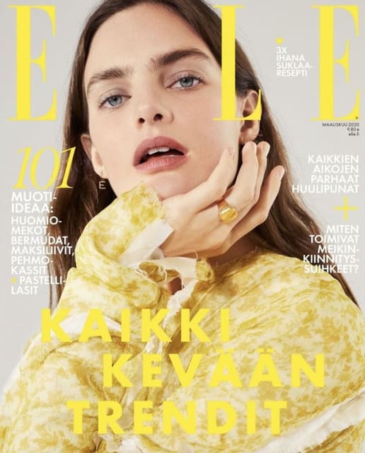 Elle Finland February 2020 Cover — Elle Finland