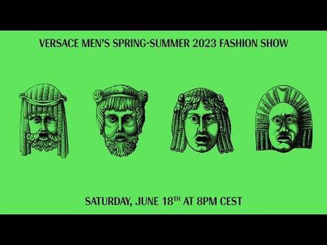 Versace S/S 23 Men's Show — Versace